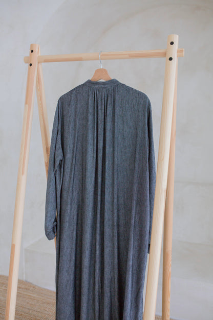 Grey Oversized Abaya